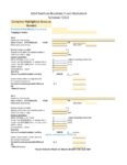 2024 Northern Travel Deduction Worksheet - PDF