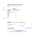 Medical Travel Worksheet - PDF